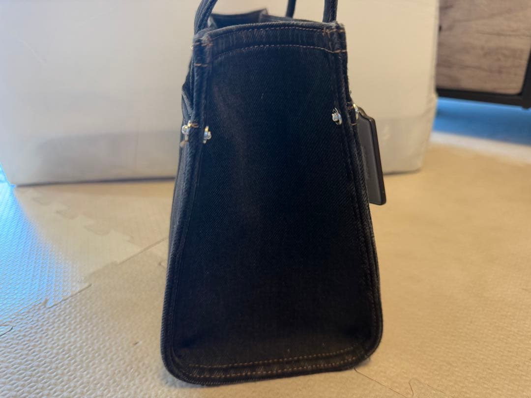 美品‼️Coach Matin Kim ブラック ハンドバッグ