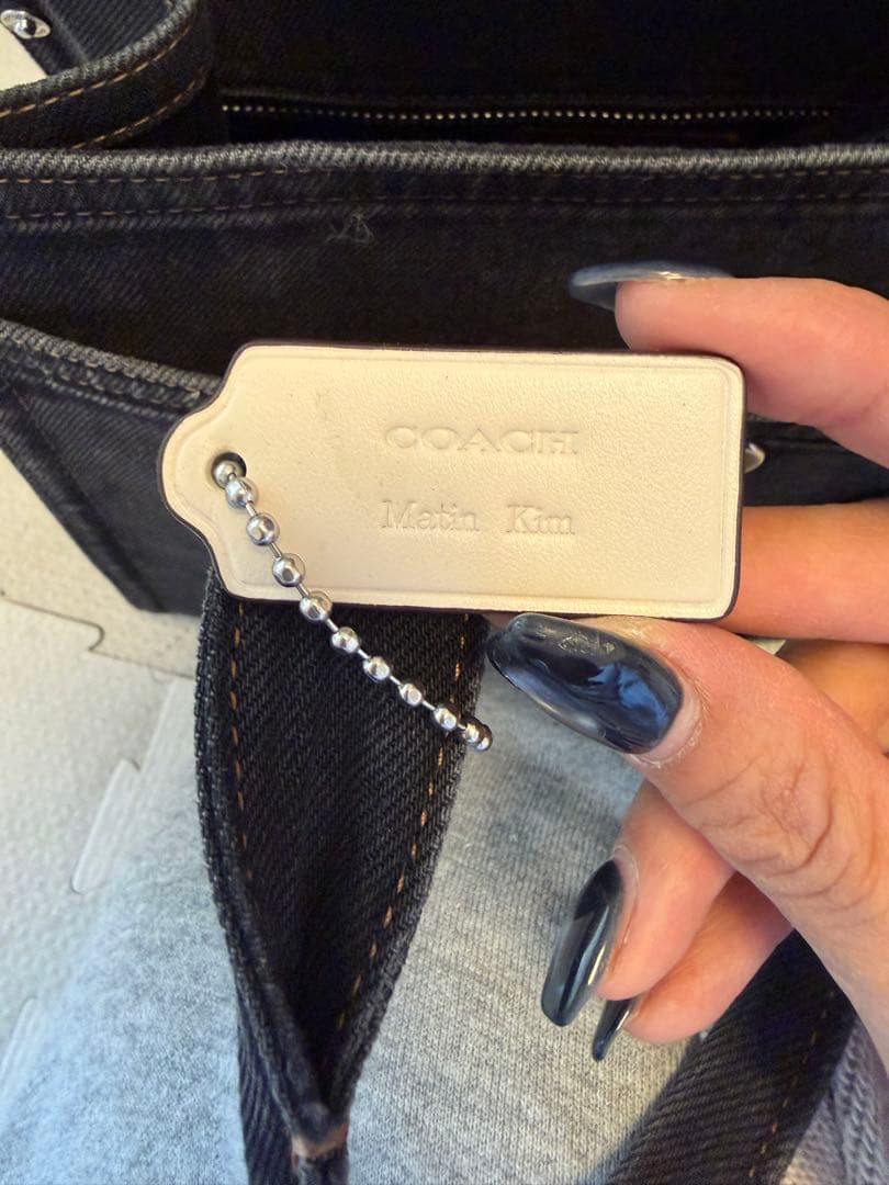 美品‼️Coach Matin Kim ブラック ハンドバッグ