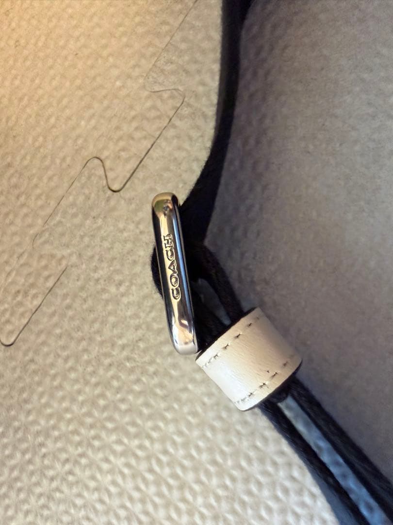 美品‼️Coach Matin Kim ブラック ハンドバッグ