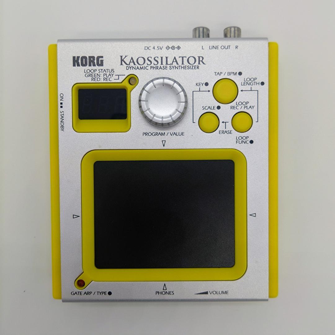 【美品】KORG KAOSSILATOR カオシレーター 純正アダプタ付属