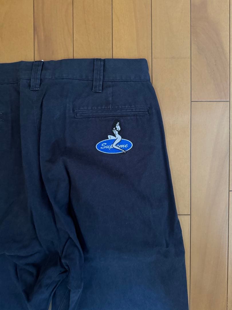 新品 Supreme Chino Pant Black 34インチ 22FW