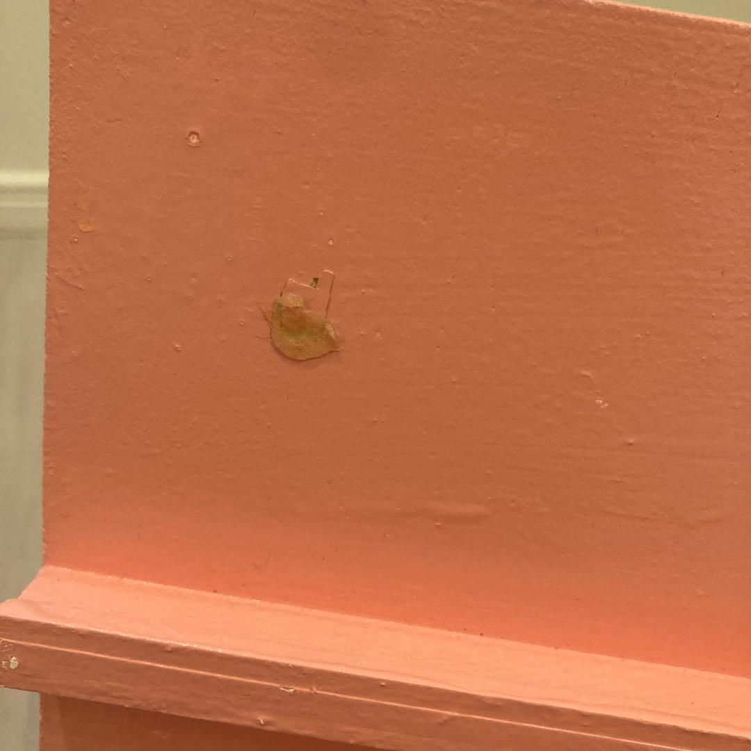 2個セット　ハンドメイド　什器　木製　ディスプレイスタンド　ピンク　マルシェ