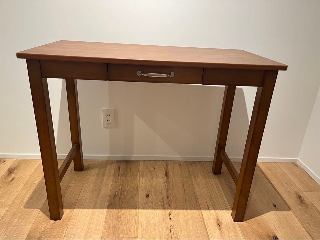 天然木製デスク