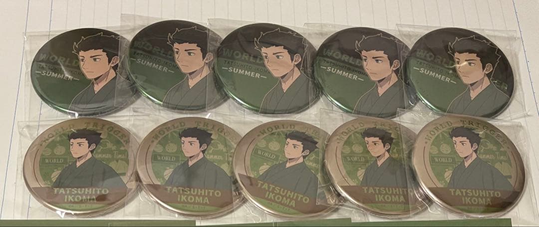 生駒達人 缶バッジ計10点