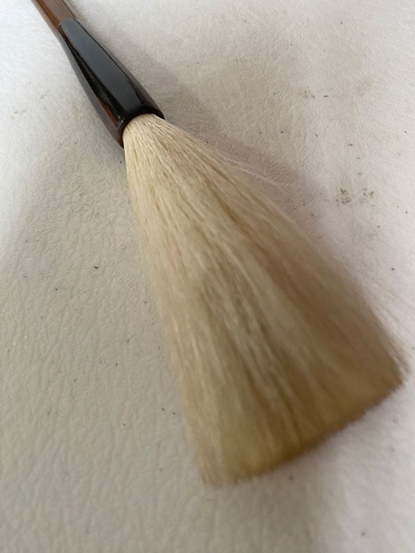 宿浄　純羊毛　細光　玉斉作　和光堂　書道筆 馬毛　古筆　伝統工芸　14