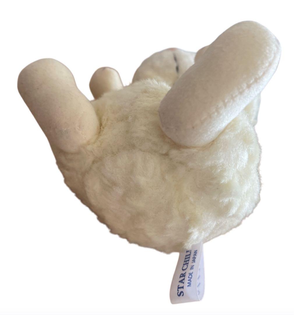 クリーム色　白　ウサギ　うさぎ　ぬいぐるみ　リアル　可愛い　子うさぎ　ラビット