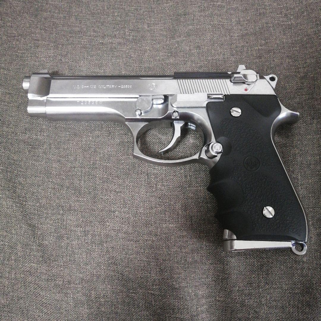 M92F ガスガン クロームステンレス