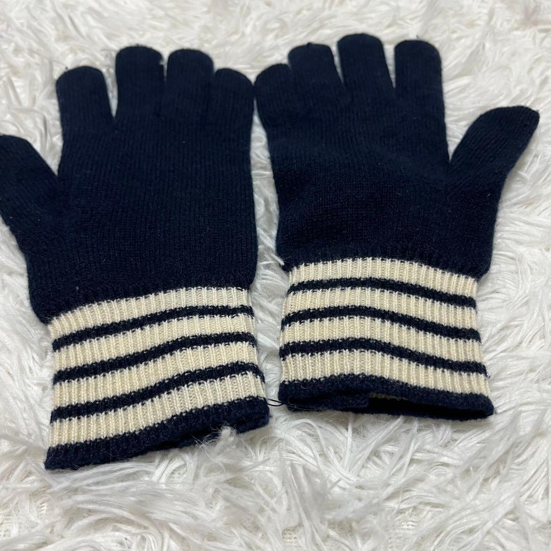 激レア トムブラウン Thom browne カシミヤ 手袋 グローブ 4bar