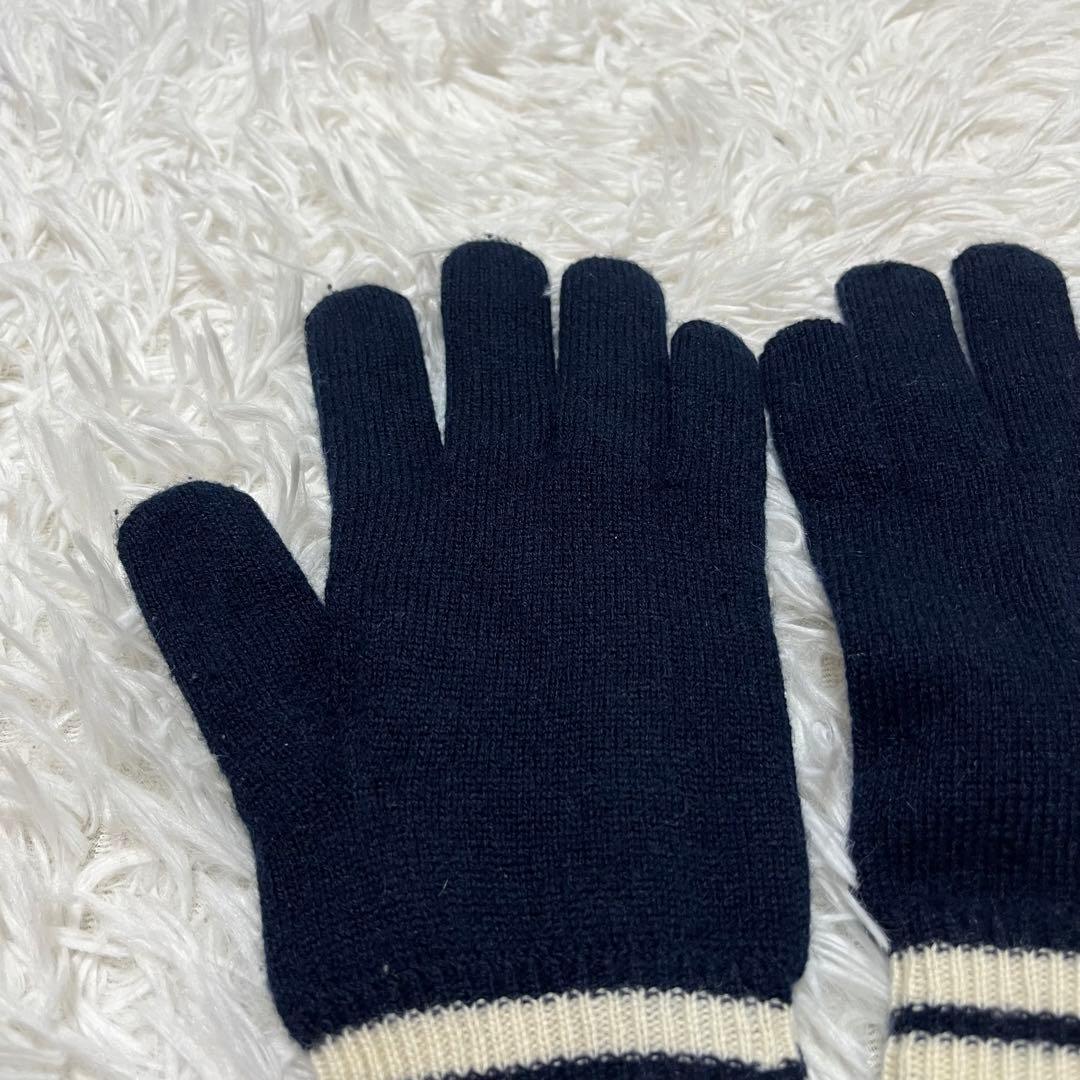 激レア トムブラウン Thom browne カシミヤ 手袋 グローブ 4bar