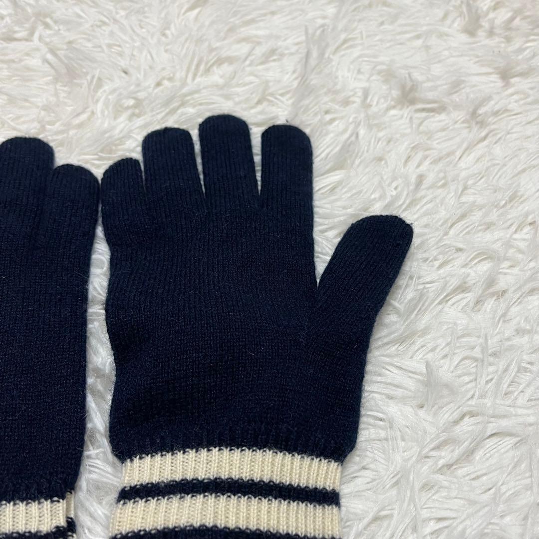 激レア トムブラウン Thom browne カシミヤ 手袋 グローブ 4bar