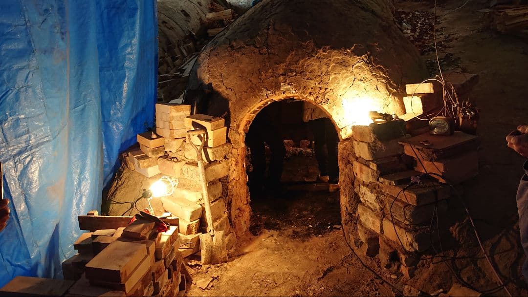 ◎136..中皿…備前焼