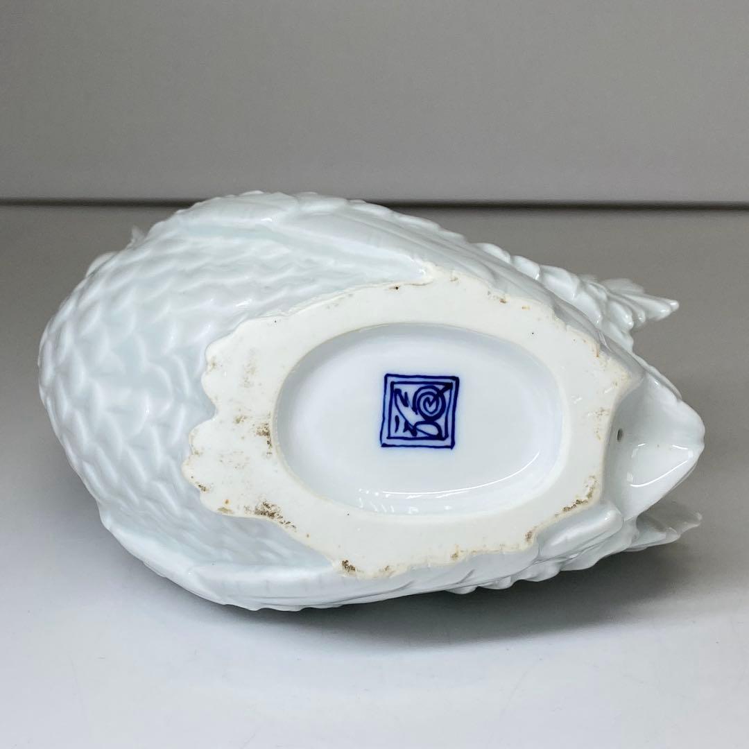 十二代 酒井田柿右衛門 鶏置物 H20cm 東キ7-1206☆1F トヒニト