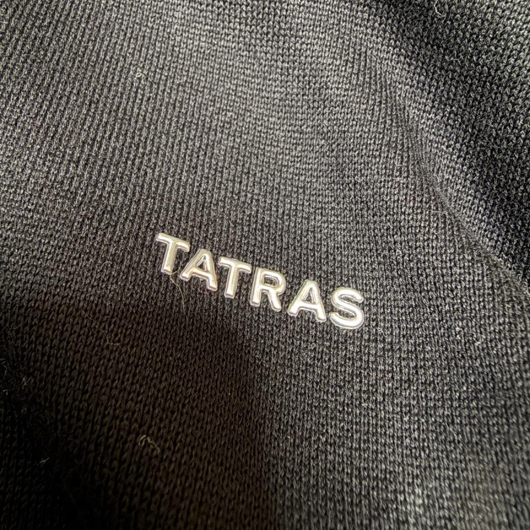 【即完売デザイン✨】TATRAS タトラス フェルダ フルジップパーカー 黒03