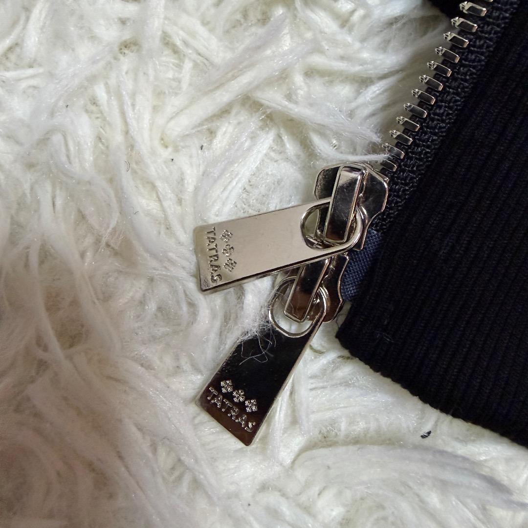 【即完売デザイン✨】TATRAS タトラス フェルダ フルジップパーカー 黒03