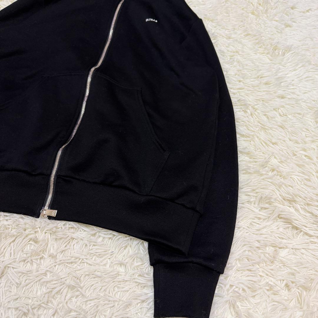 【即完売デザイン✨】TATRAS タトラス フェルダ フルジップパーカー 黒03