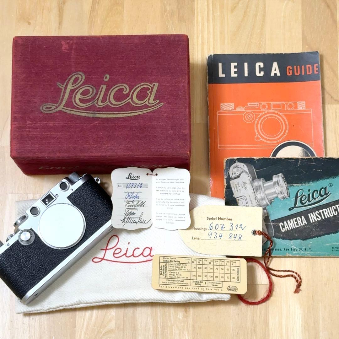 バルナック ライカ Leica Ⅲf【元箱・マニュアル付】美品・動作確認済み