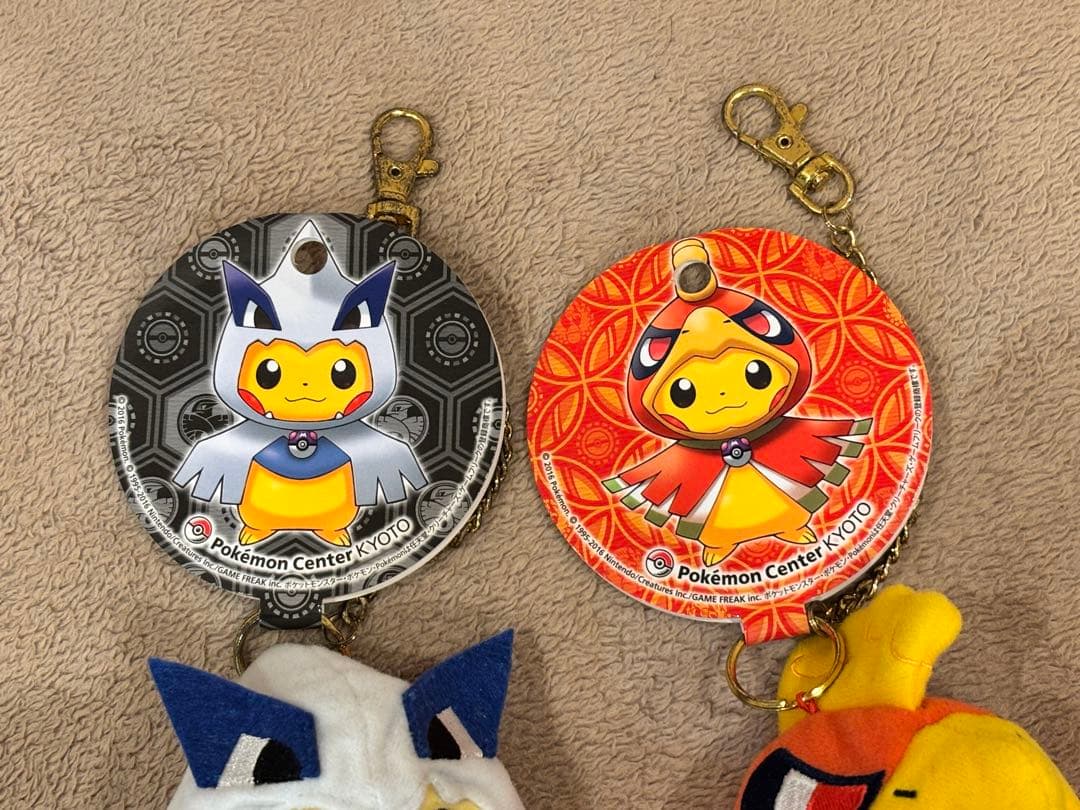 ぽんちょピカチュウ ルギア ホウオウ マスコット