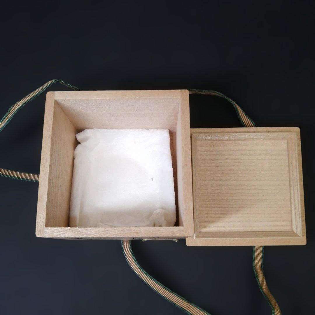 茶道具　黒平棗　日ノ出鶴蒔絵　前端春斎 作