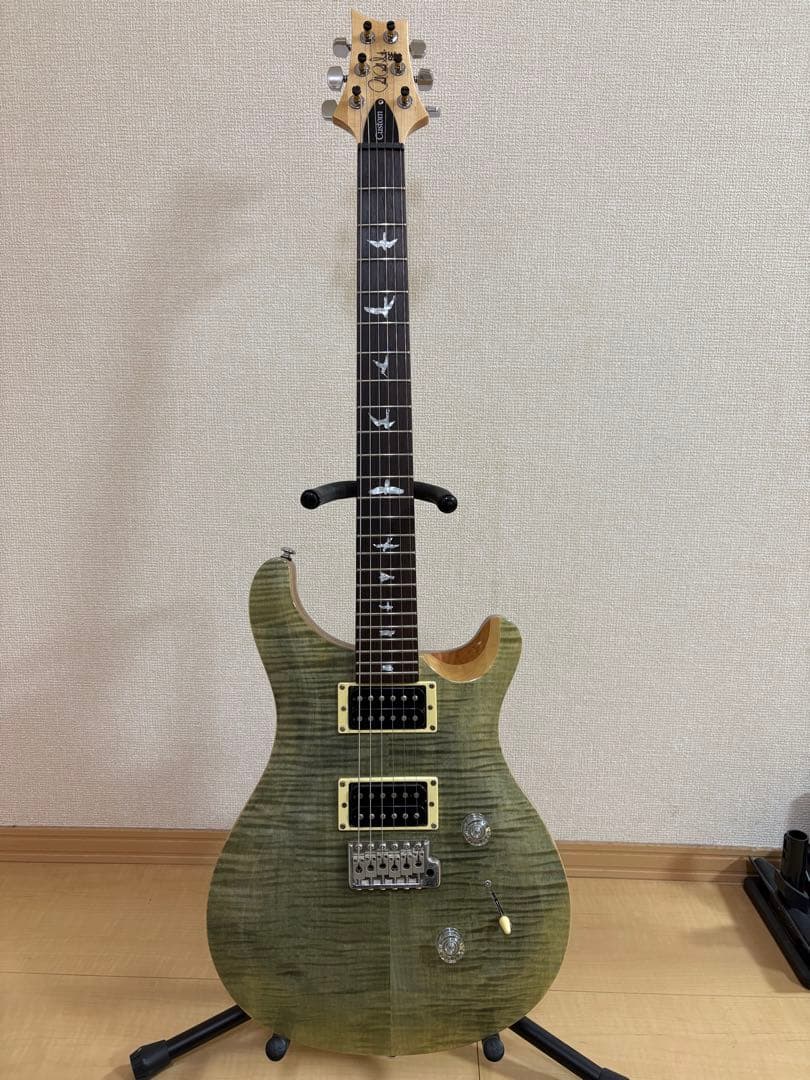 【たいちゃんママ】PRS SE Custom24Trampas Green