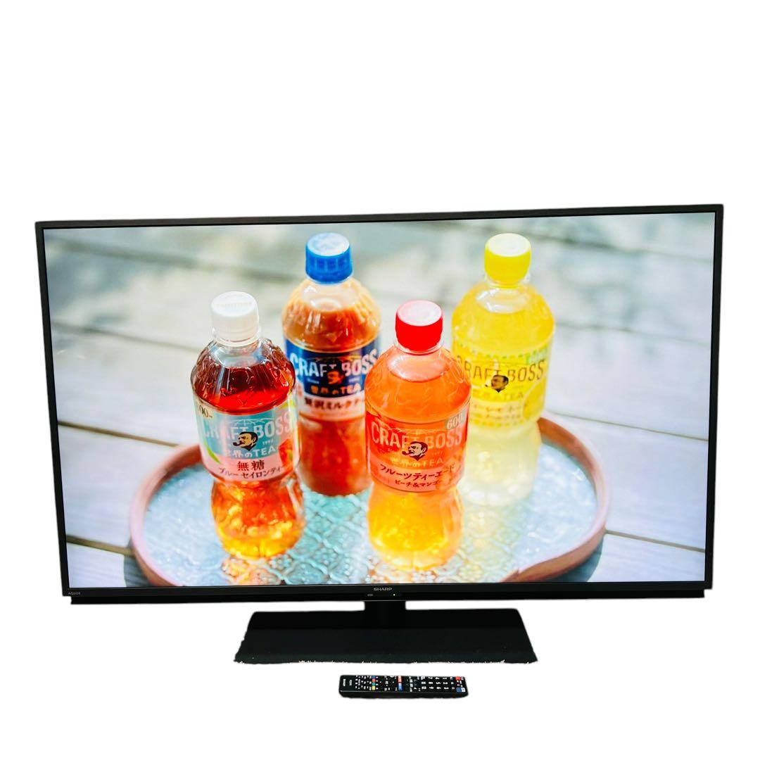 2021年製 シャープ 50V型 4K内蔵 液晶テレビ 4T-C50CH1