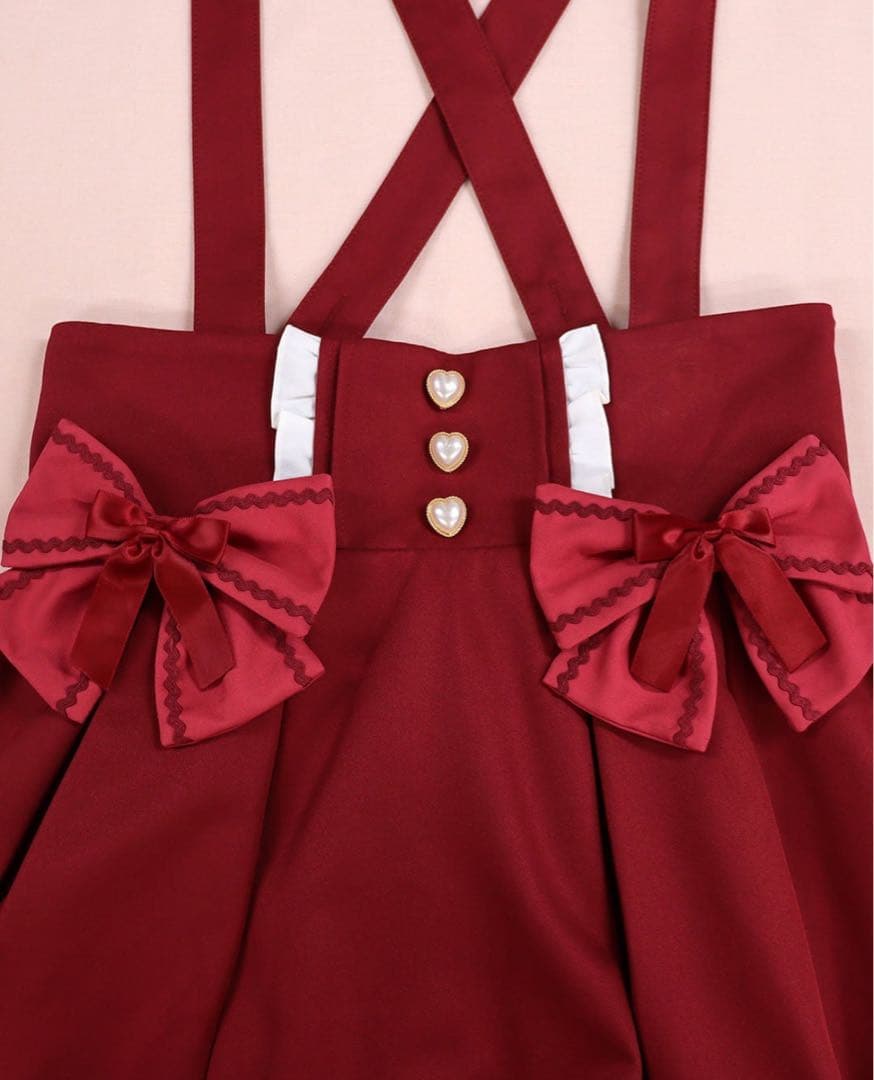 あきAmavel Magical Sweet Angel スカート レッド