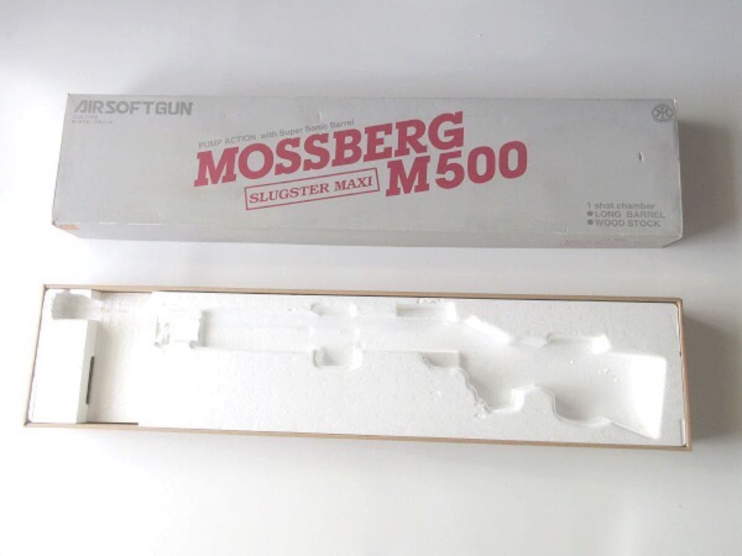 希少 限定 木製ストック マルシン モスバーグM500 ガス銃 ショットガン