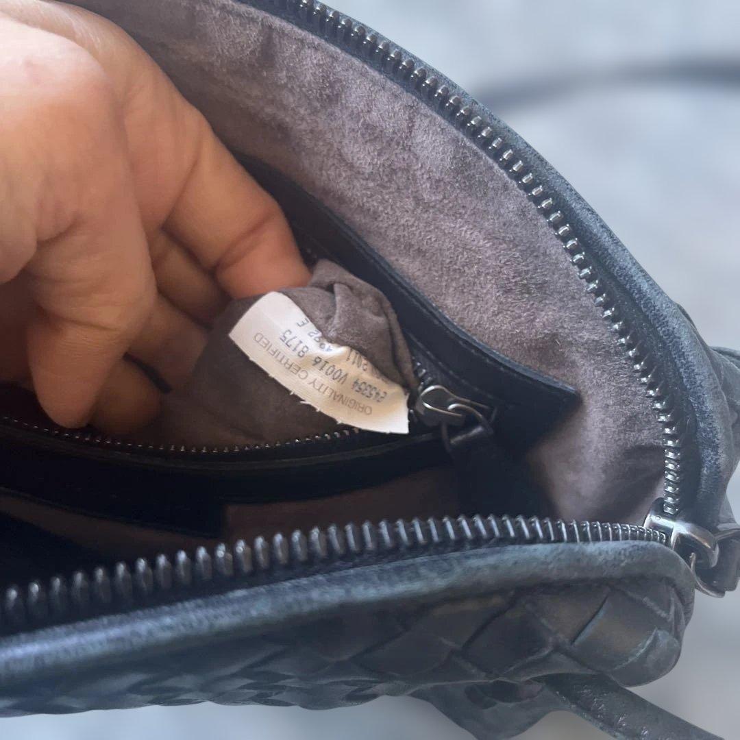 BOTTEGA VENETAイントレチャートショルダーバッグ