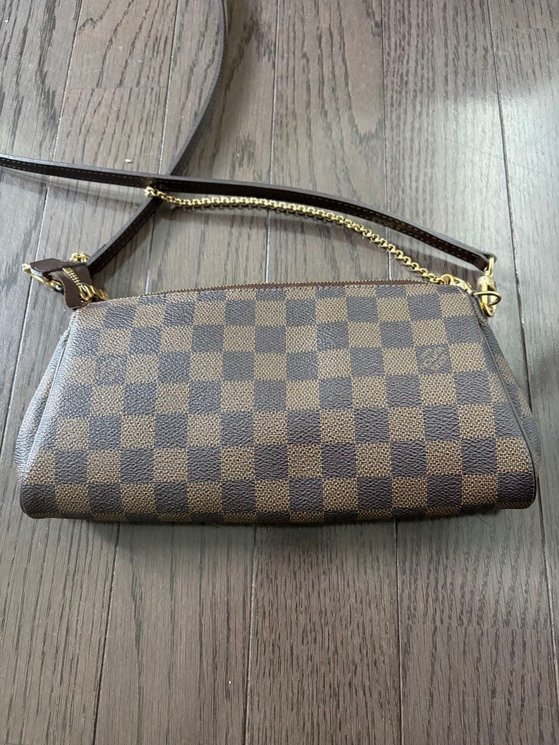 ルイ・ヴィトン ダミエエベヌ エヴァ アクセサリーポーチ 2way