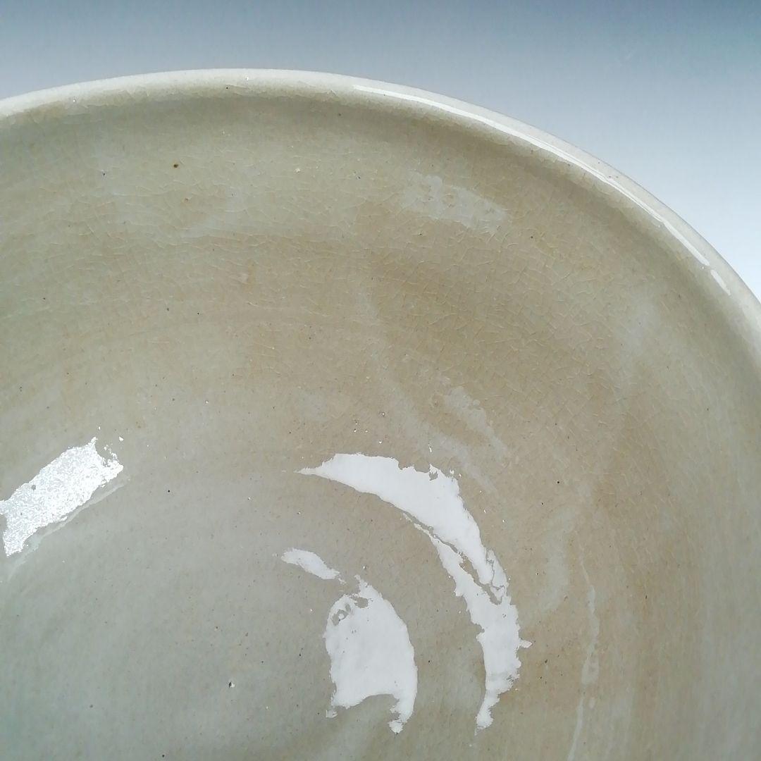 Ｔ９４６　茶碗　『延里焼』『延里窯　今田三郎 作』　木箱　抹茶碗　茶道具