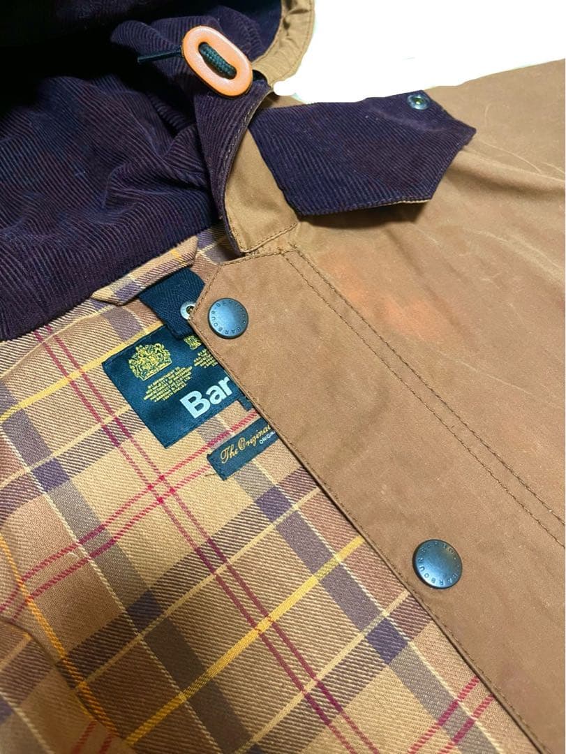 Barbour バブアー　オイルドジャケット　ブラウン