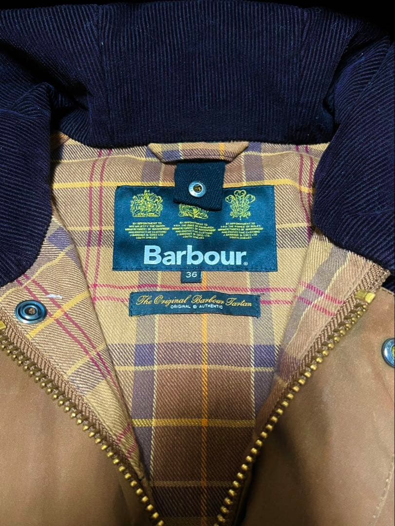 Barbour バブアー　オイルドジャケット　ブラウン