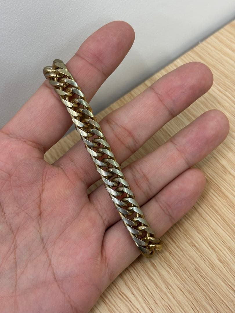 ゴールドチェーンブレスレット 遺品整理品