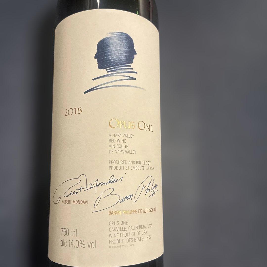 ワイン opus one 2018 750ml