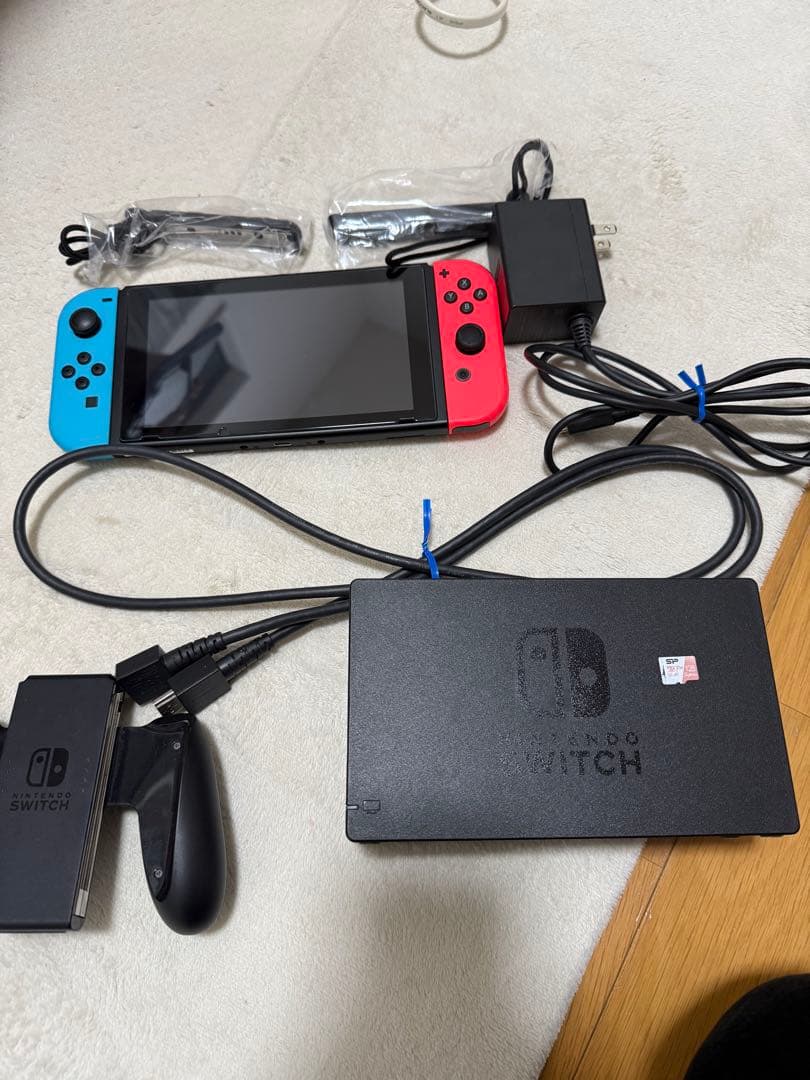 Nintendo Switch バッテリー強化版 本体一式 HAC-001 美品