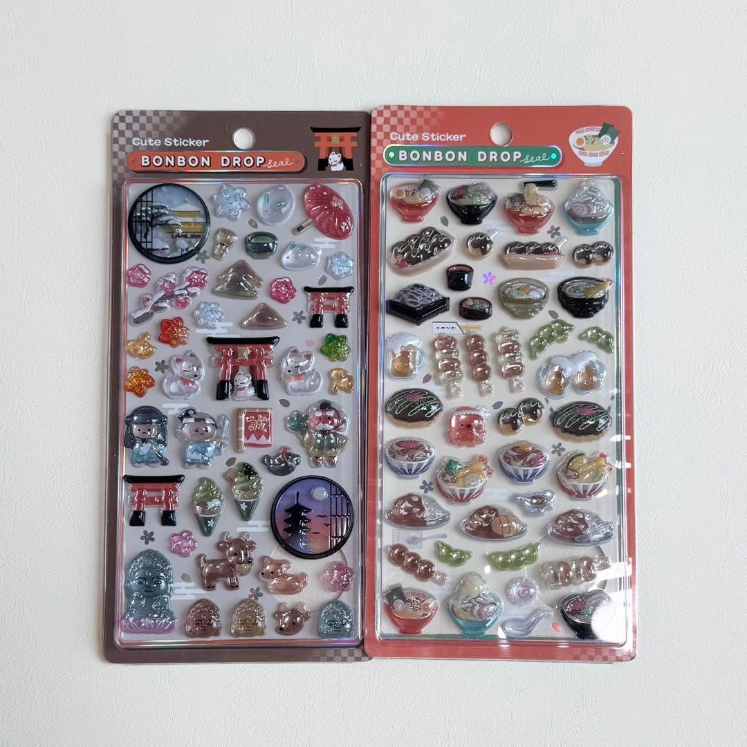 正規品 ボンボンドロップシール 和柄 9種類セット クーリア