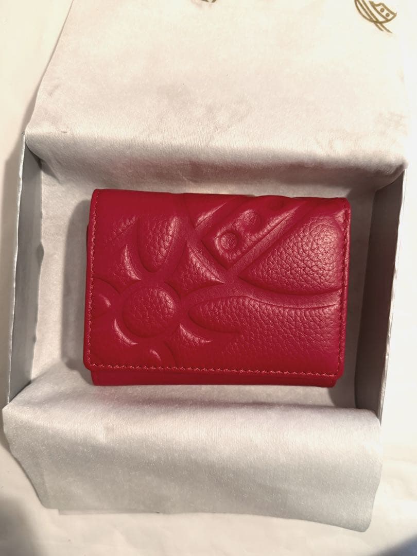 【新品未使用】Vivienne Westwood 三つ折り財布 レッド 大人気