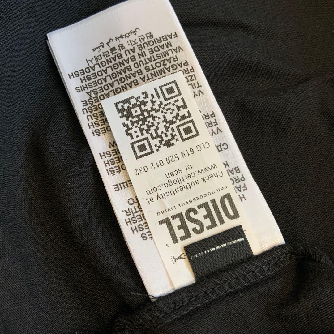 DIESEL　T-ISCO-DIV TANK TOP　Ａ10508　3XL　ロゴ