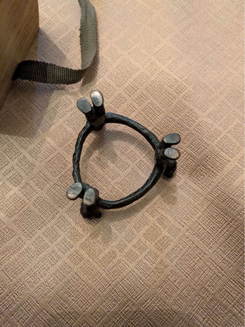 金属製 茶道具 人形デザイン