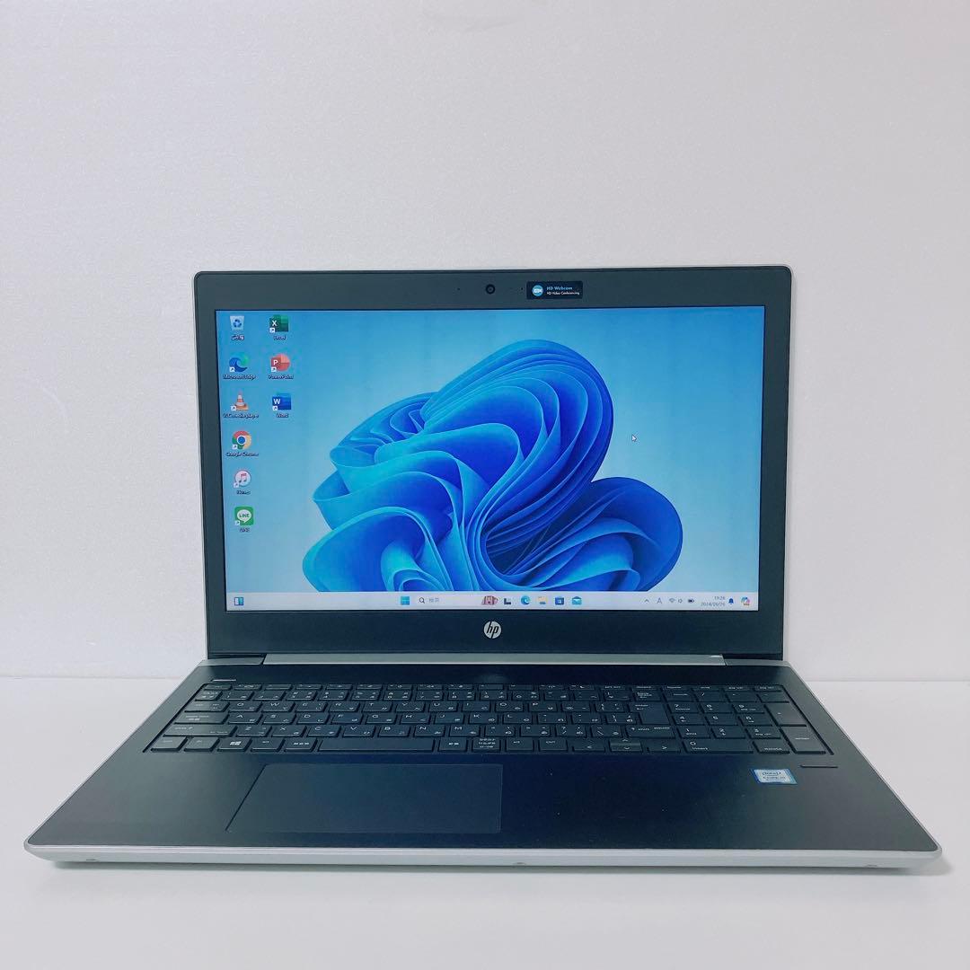 【美品】HP 450 爆速SSD256GB 8GB日本製パソコンPC