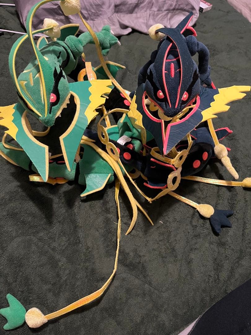 ポケモンセンター限定　メガレックウザ　ぬいぐるみ　セット