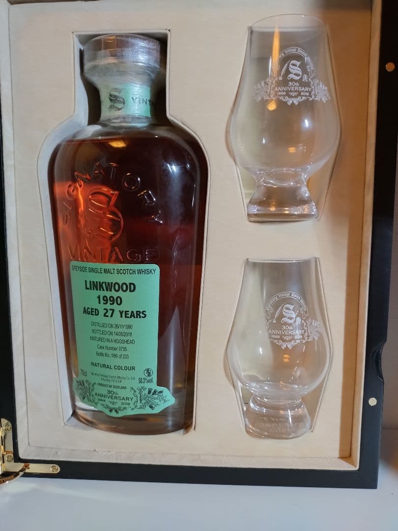 LINKWOOD 1990 27年熟成 30周年記念