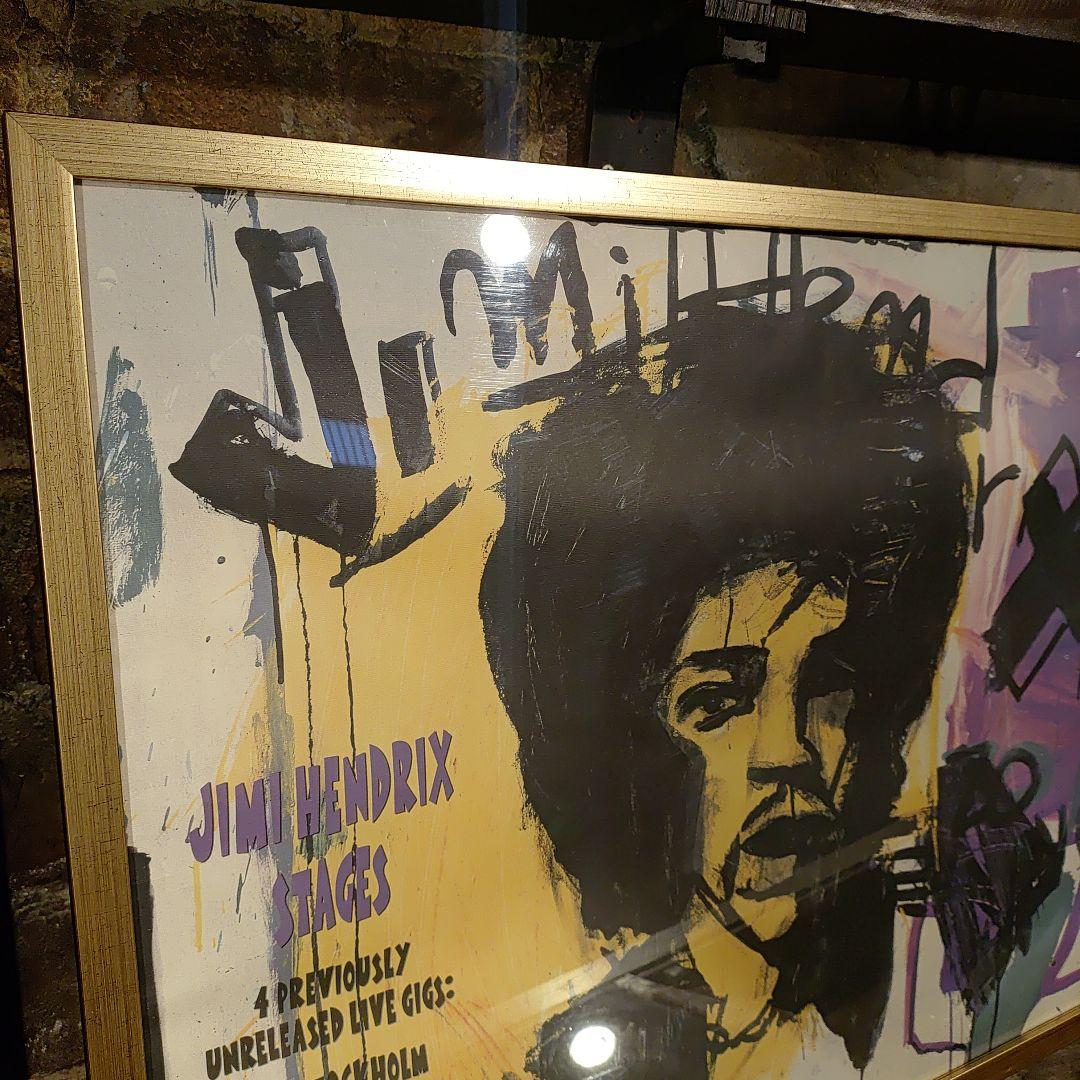 Jimi Hendrix ジミ・ヘンドリックス　ISSEI OGATA　ポスター