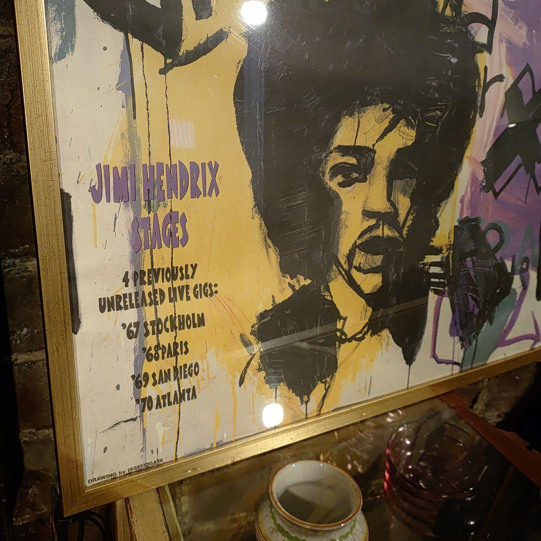 Jimi Hendrix ジミ・ヘンドリックス　ISSEI OGATA　ポスター