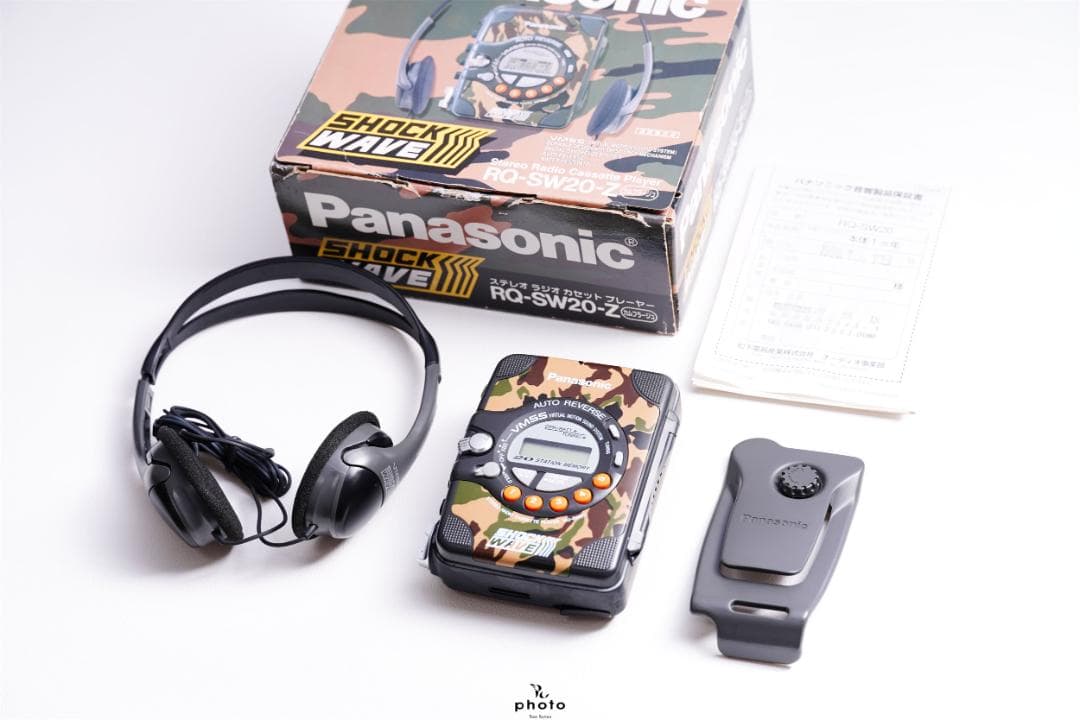 Panasonic SHOCK WAVE カセットプレーヤー RQ-SW20-Z