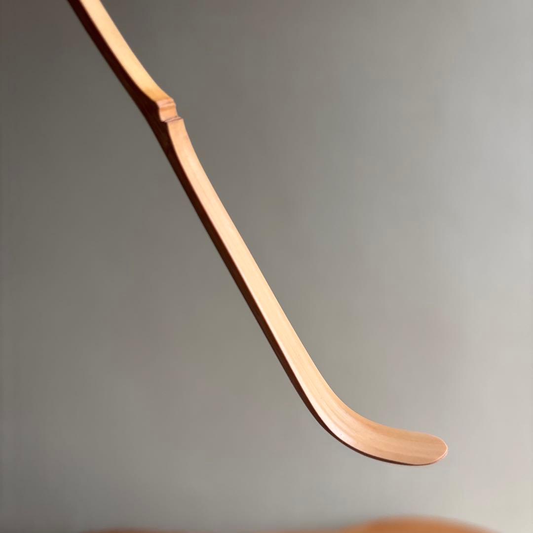 茶杓 銘「秋露」 八坂神社 祇園祭神輿洗松明の残竹 竹筒 木箱入り