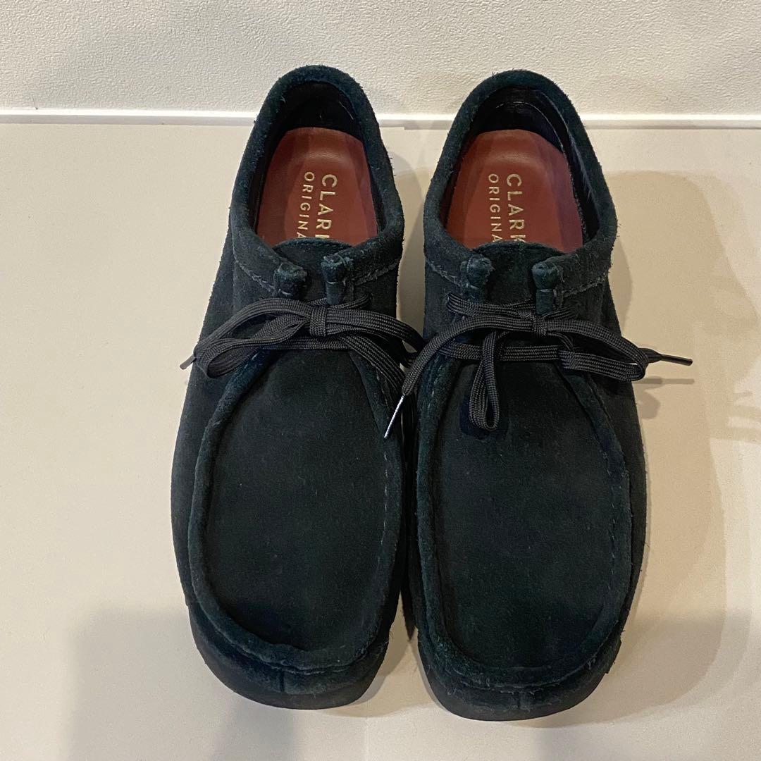クラークス ワラビー GORE-TEX ブラック Clarks UK8 26.5