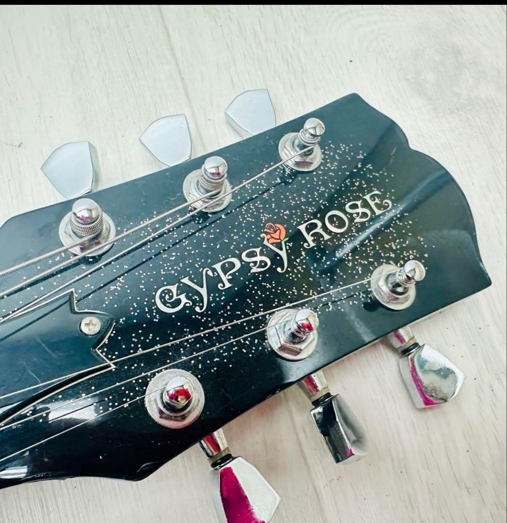 レスポールタイプ エレキギター ブラック