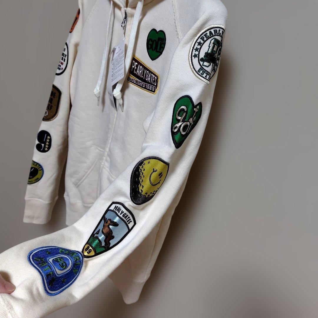 PEARLY GATES アイボリー パーカー