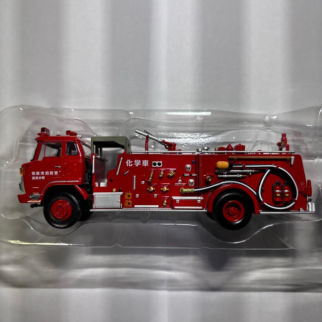 箱付き完品 LV-N36a 日野KB324型化学消防車 田原市消防署