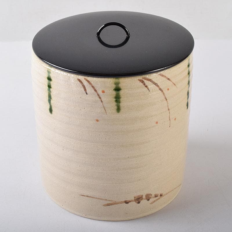 hiro　茶道具　弥七田織部　壱陶造　水指　共布共箱　V　R8707B